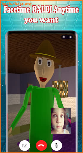 Calling Baldi's Basics - Fake Call Video 2020 screenshot