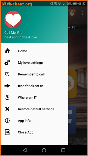 CallMe! Pro (Call my love) screenshot