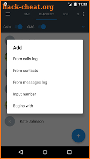 Calls Blacklist PRO - Call Blocker screenshot