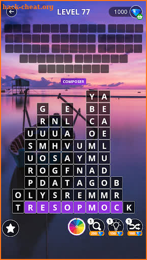 Calming Word Blocks screenshot