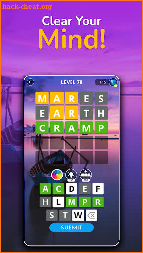 Calming Word Guess screenshot