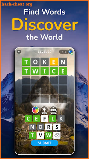 Calming Word Guess screenshot