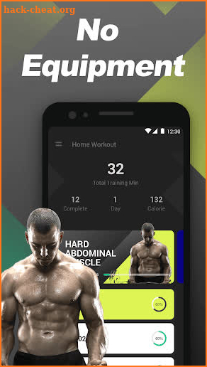 Calorie Abs Workout screenshot