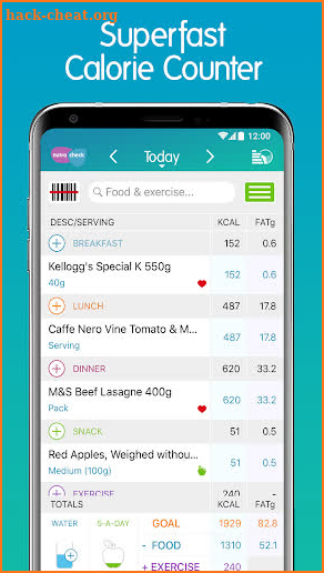 Calorie Counter + screenshot
