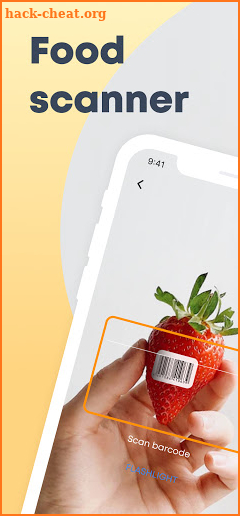 Calorie counter and Food scanner - Scanfood screenshot