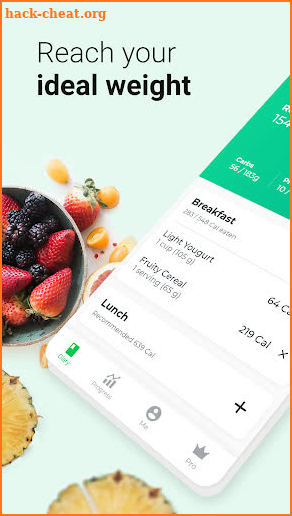 Calorie counter - Diet & Nutrition Tracker screenshot