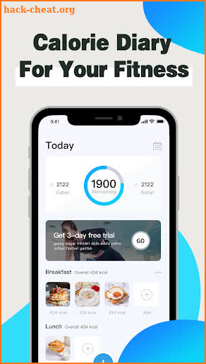 Calorie Diary screenshot