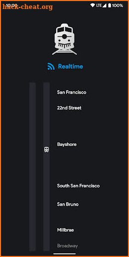 Caltrain Live screenshot