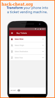 Caltrain Mobile screenshot