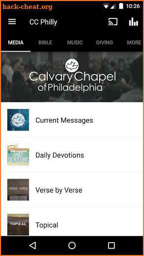 Calvary Chapel of Philadelphia screenshot