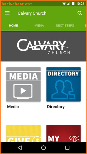 Calvary Church Pa screenshot