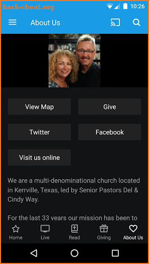 Calvary - Pastor Del Way screenshot