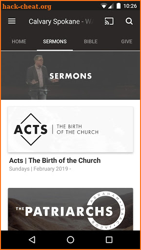 Calvary Spokane App screenshot