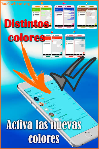 Cambiar Colores De Chat Tutorial screenshot