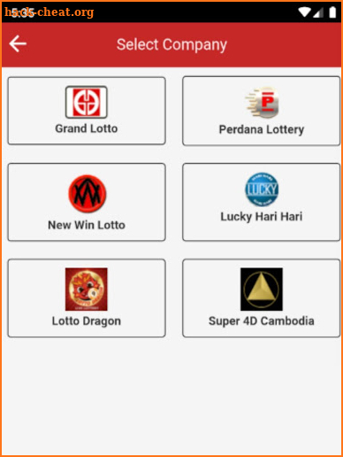 Cambodia Lotto 4D Live screenshot