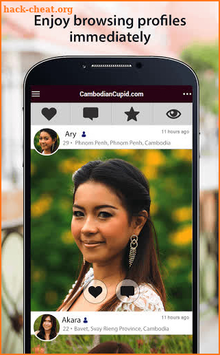 CambodianCupid Dating App - 3 Month Free Trial screenshot