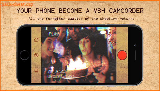 Camcorder  - VHS Camera - Old Videos Recorder screenshot