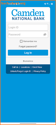 Camden National Bank screenshot