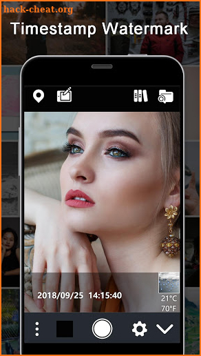 Camera Add Watermark - Time & Location on Photo screenshot