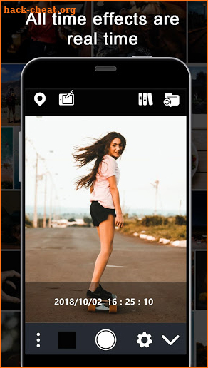 Camera Add Watermark - Time & Location on Photo screenshot