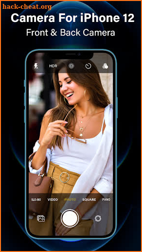 Camera for iPhone 12 Pro : Selfie snap editor screenshot