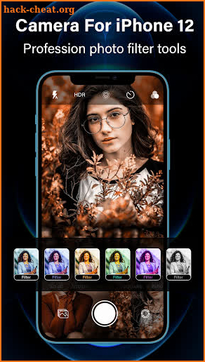 Camera for iPhone 12 Pro : Selfie snap editor screenshot