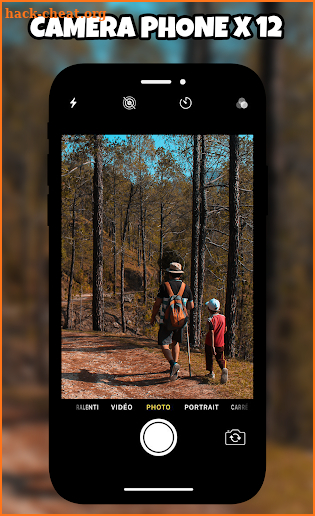Camera Phone X and phone Xs  - ìOS12 screenshot