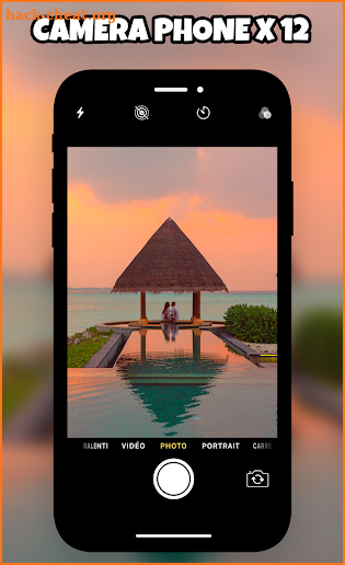 Camera Phone X and phone Xs  - ìOS12 screenshot