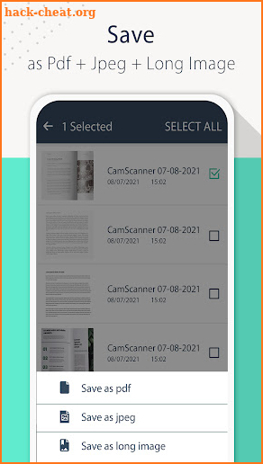 Camera Scanner - Document & PDF Scanner screenshot