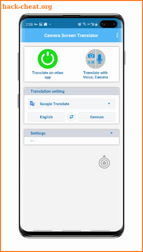 Camera Screen Translator -instant translation screenshot