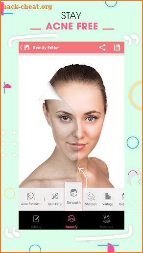 Camera Selfie Makeover - Face Editor, Makeup Cam screenshot