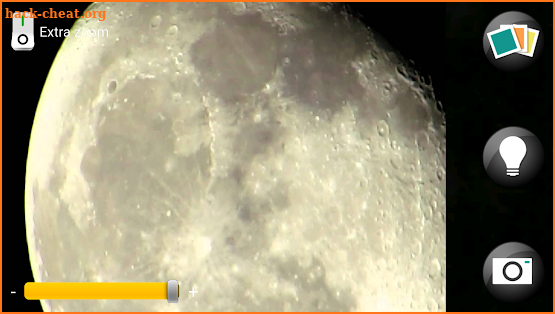 camera zoom moon screenshot