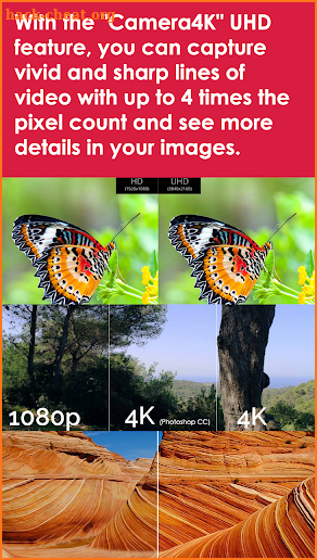 Camera4K Perfect Selfie Video Photo Editor screenshot