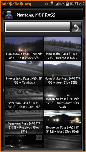 Cameras Montana - Traffic screenshot