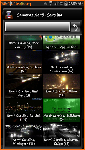 Cameras North Carolina Traffic screenshot