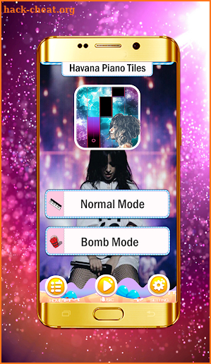 Camila Cabello Piano Tiles screenshot