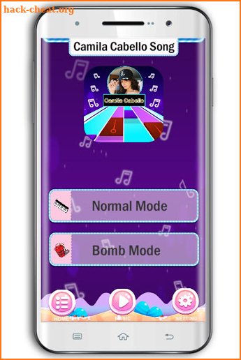 Camila Cabello Song for Piano Tiles Game screenshot