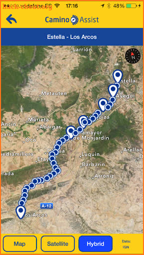 Camino Assist Pilgrim Santiago screenshot