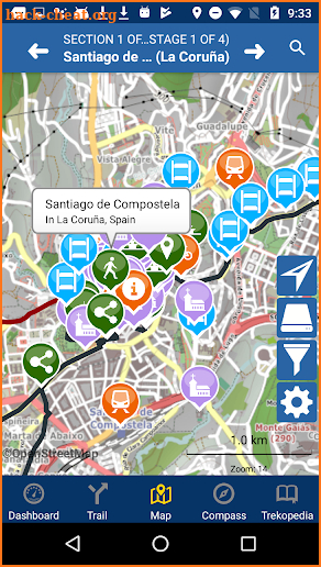 Camino Finisterre Offline Maps screenshot