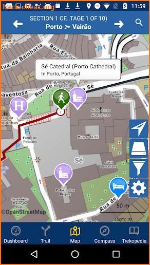 Camino Portugués: From Porto Offline Maps screenshot