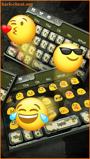 Camo Keyboard screenshot