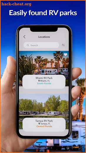 Camp Florida RV App screenshot