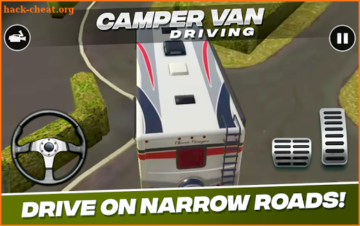 Camper Van  Driving screenshot