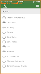 campersAPP screenshot