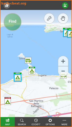 Camping.Info Navi by POIbase Campsites & Pitches screenshot