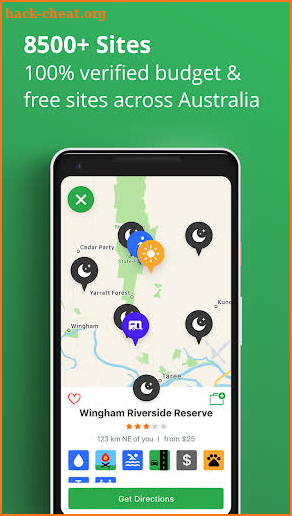 Camps Australia Wide – Campsites & Caravan Parks screenshot
