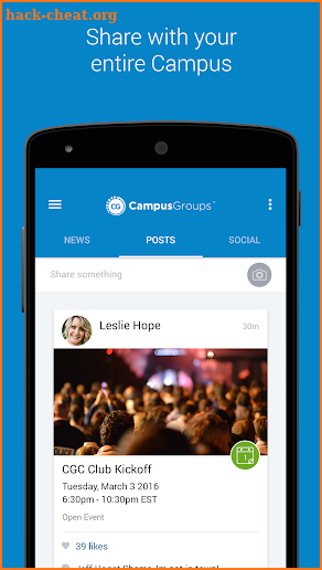 CampusGroups screenshot