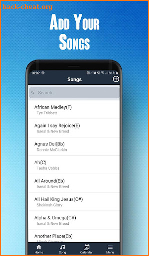 CampusHead (Praise & Worship Team App) screenshot