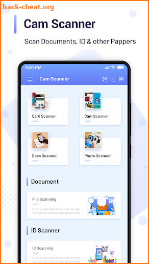 CamScanner screenshot