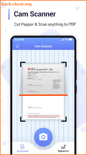 CamScanner screenshot